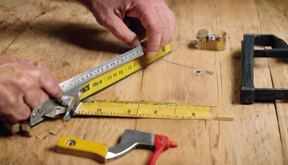 accurate measurements with tape measure