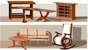 custom made furniture designs by the carpenter