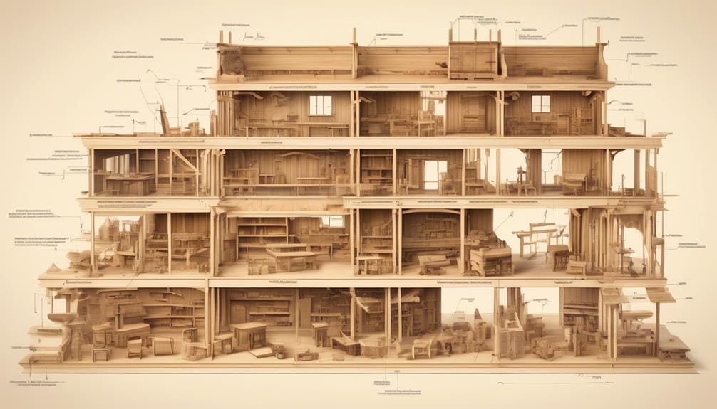 evolution of carpentry in architecture