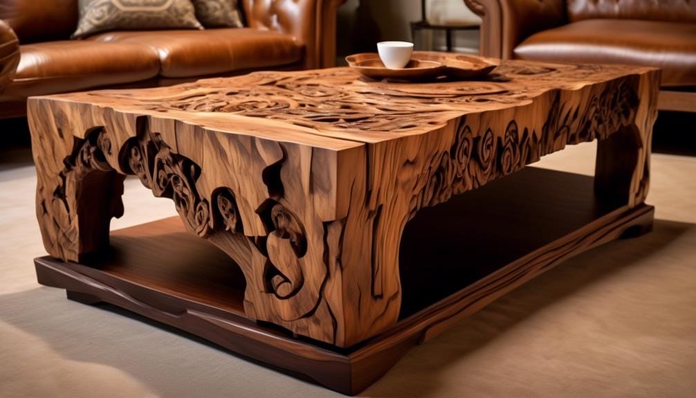 exquisite handmade coffee tables