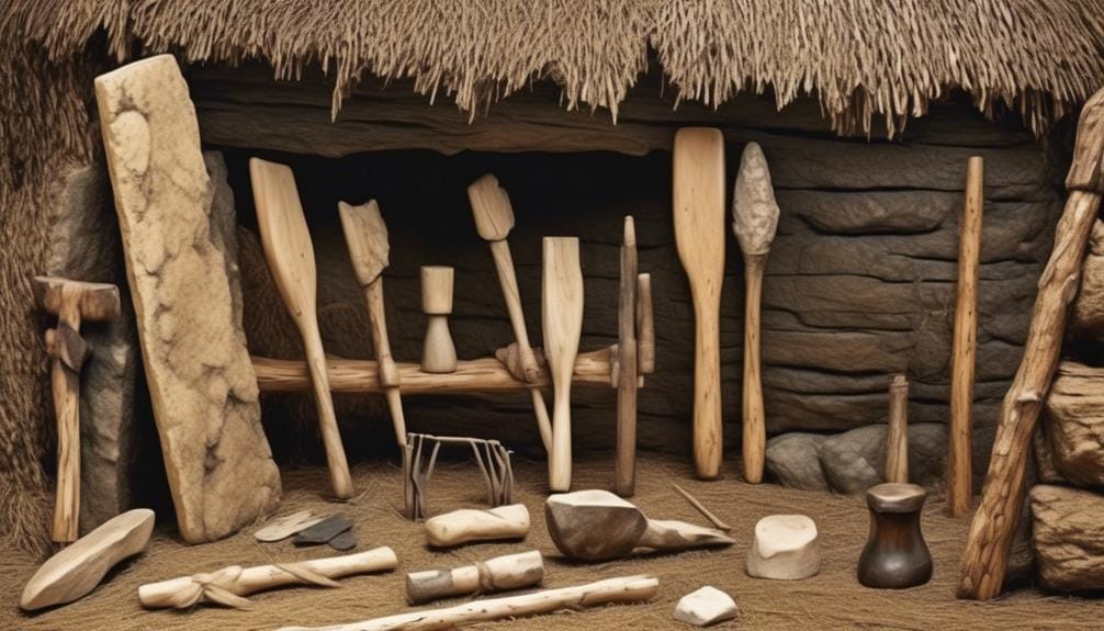 primitive tools from prehistoric era