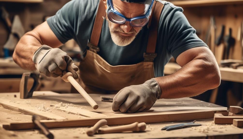 safe handling of carpentry tools